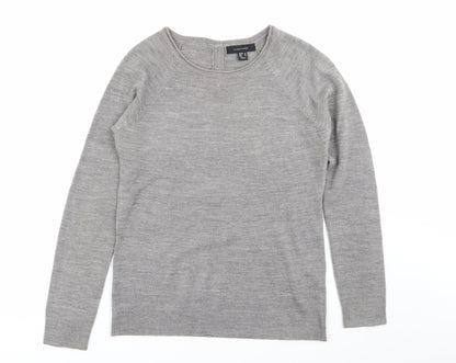 Primark Womens Grey   Pullover Jumper Size 10