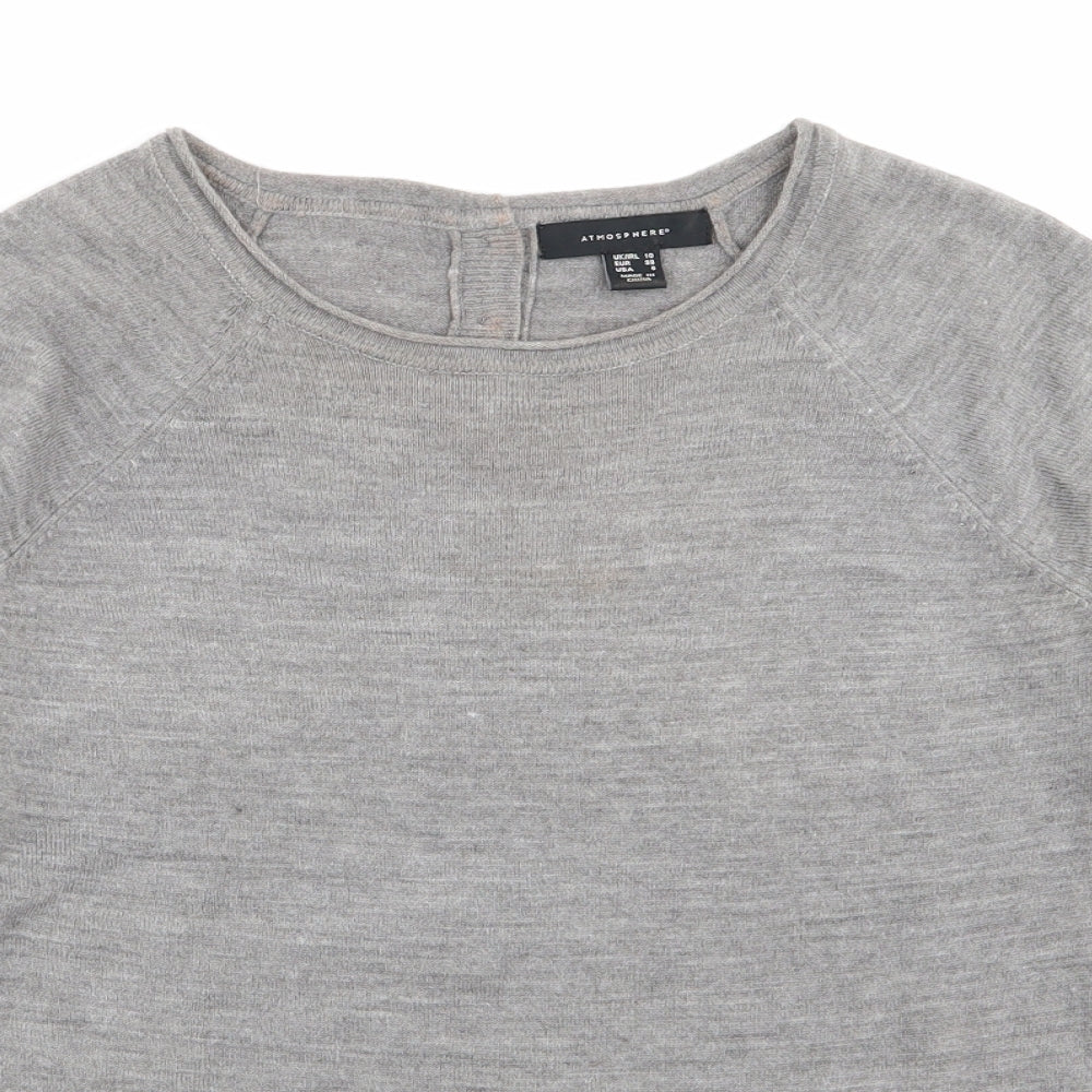 Primark Womens Grey   Pullover Jumper Size 10