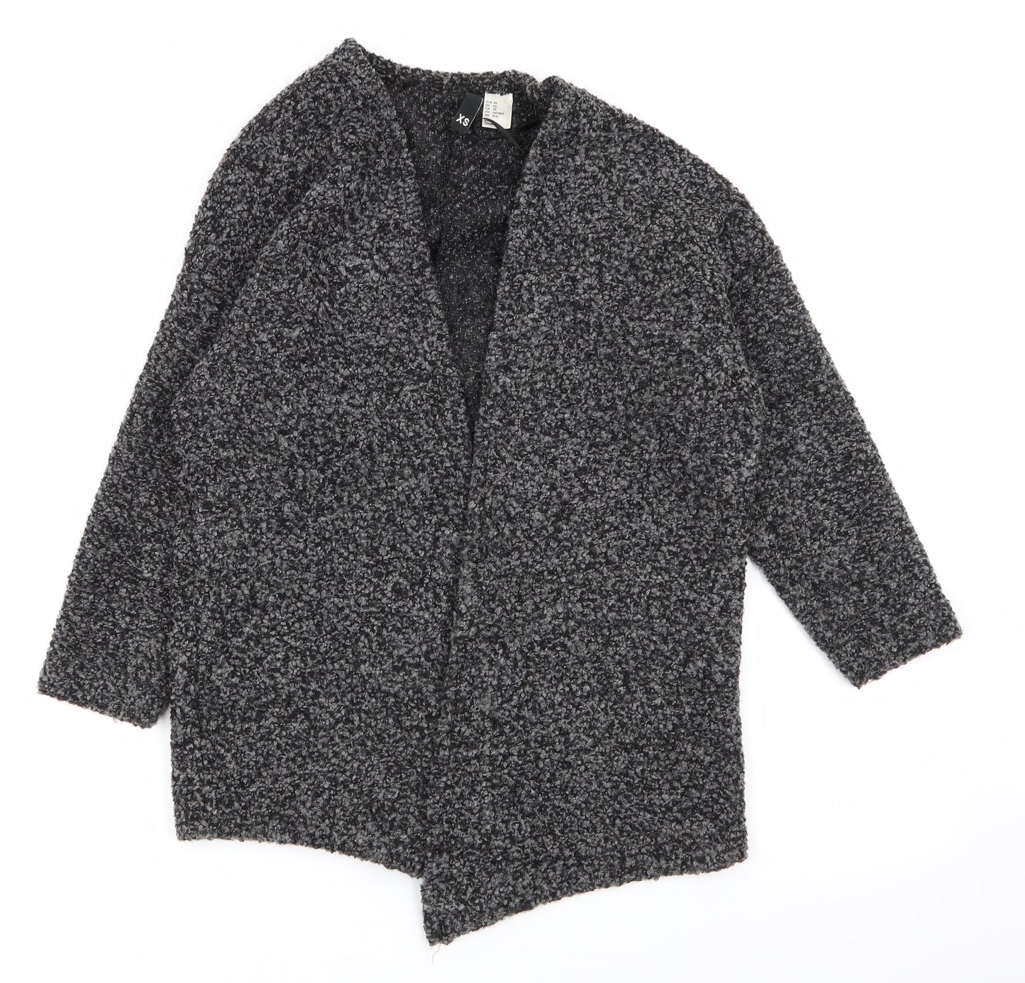Womens UK Size XS Divided by H&M Grey Cardigan Jumper