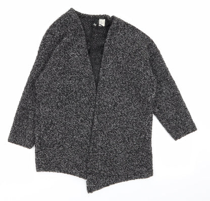 Womens UK Size XS Divided by H&M Grey Cardigan Jumper