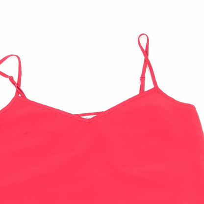 Miss Selfridge Womens Red   Camisole Tank Size 10