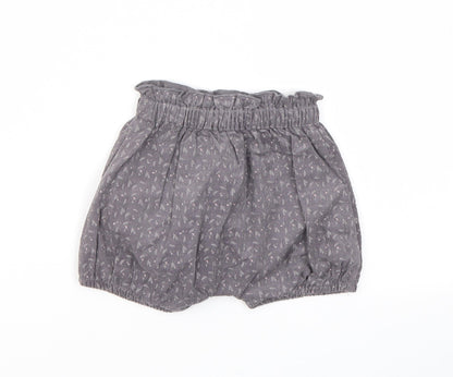 MINI CLUB  Girls Grey   Capri Trousers Size 0-3 Months
