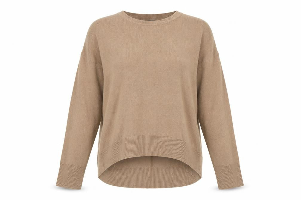 Womens UK Size 2XS PRIMARK Brown Pullover Jumper