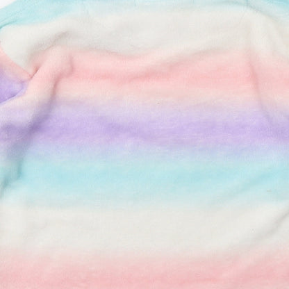 JUST LIKE YOU  Girls Multicoloured Striped  Top Pyjama Top Size 10-11 Years