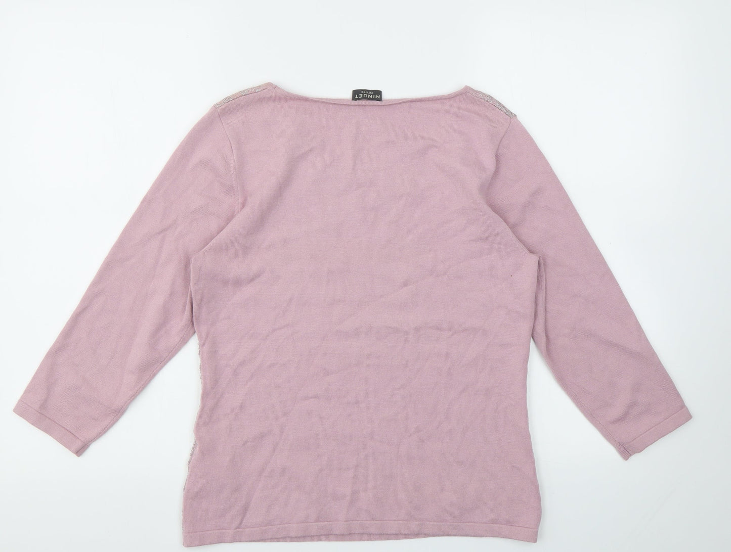 Minuet Womens Pink   Basic T-Shirt Size S