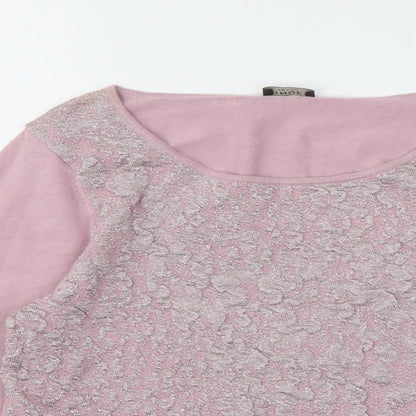 Minuet Womens Pink   Basic T-Shirt Size S