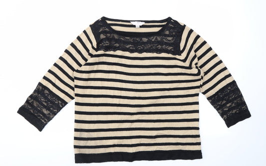 Womens UK Size 12 JULIPA Multicoloured Pullover Jumper