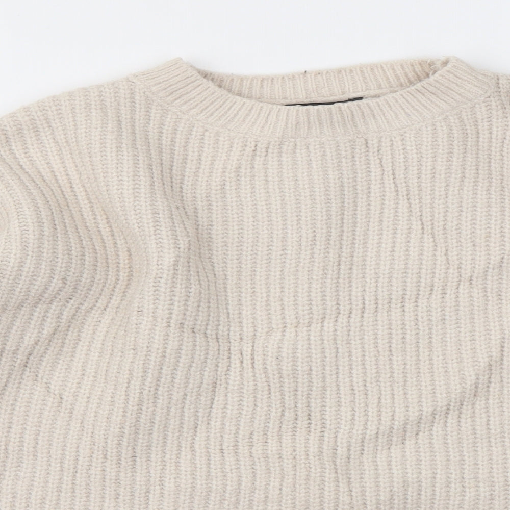 Primark Womens Beige   Pullover Jumper Size XS