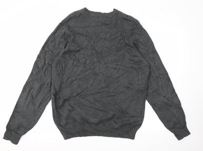 Mens UK Size M NEXT Grey Pullover Sweatshirt