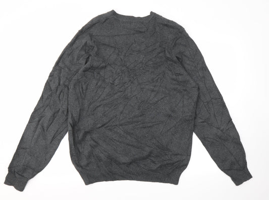 Mens UK Size M NEXT Grey Pullover Sweatshirt