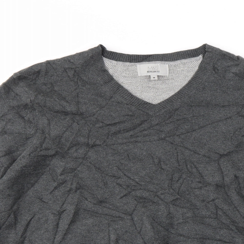 Mens UK Size M NEXT Grey Pullover Sweatshirt