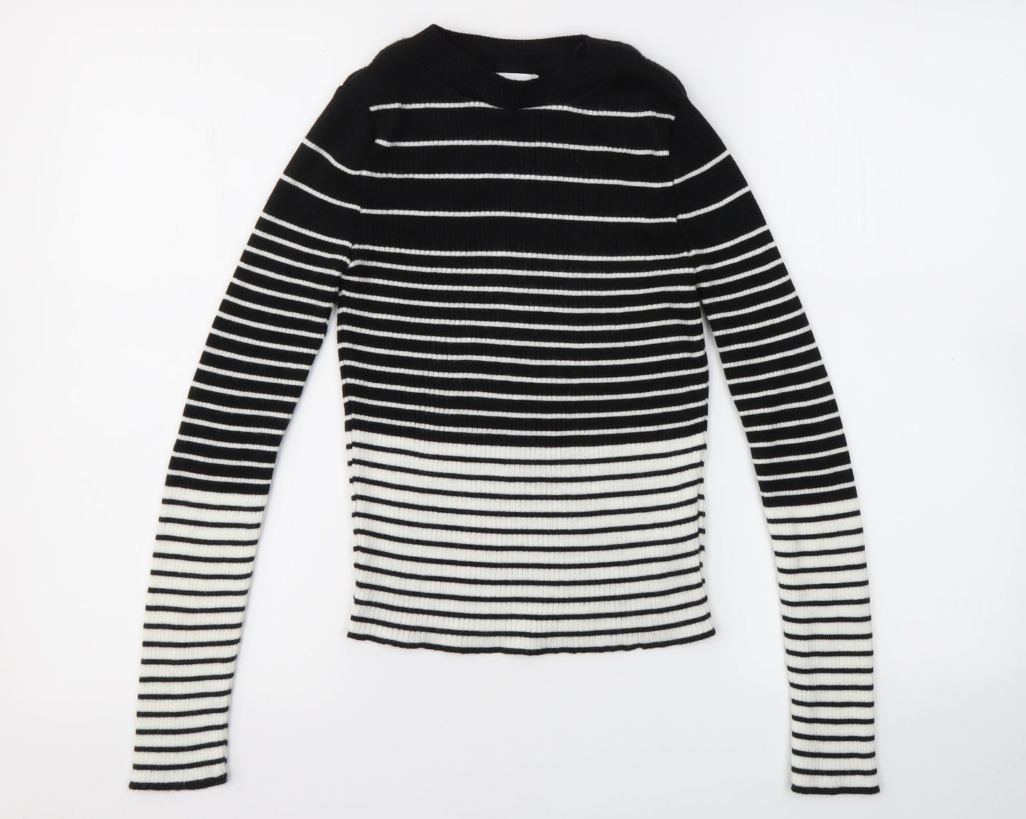 Womens UK Size M Topshop Multicoloured Pullover Jumper