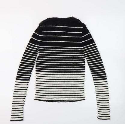 Womens UK Size M Topshop Multicoloured Pullover Jumper