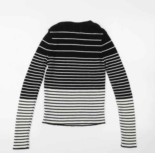 Womens UK Size M Topshop Multicoloured Pullover Jumper