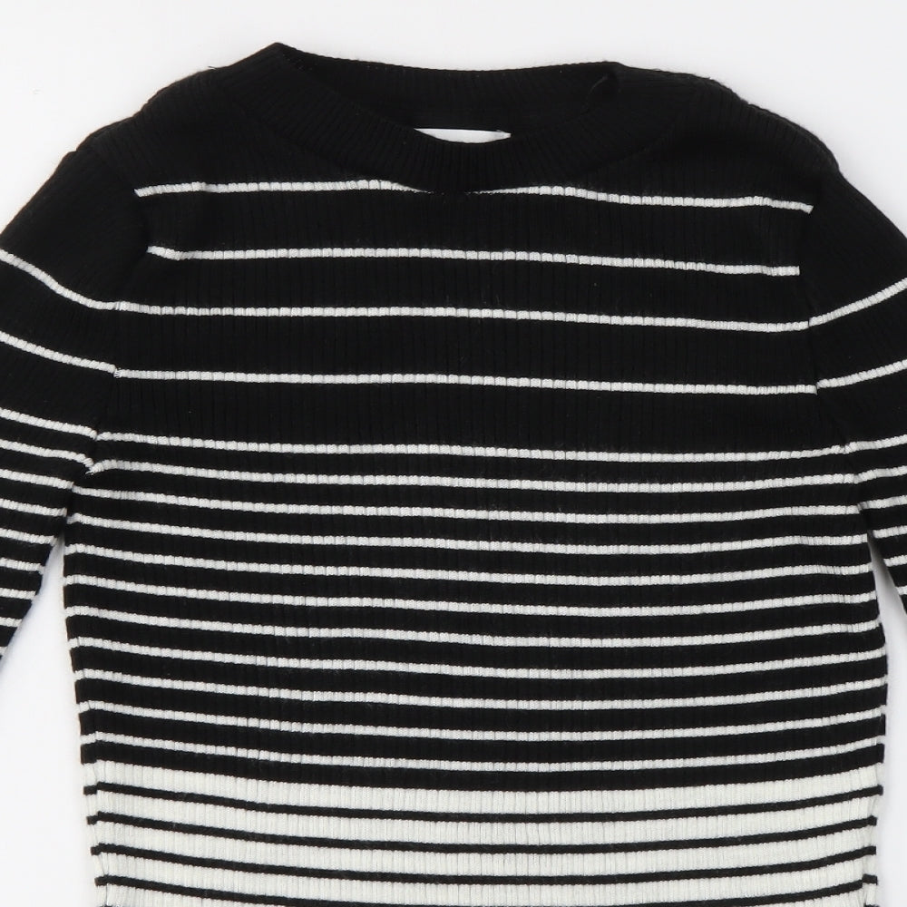 Womens UK Size M Topshop Multicoloured Pullover Jumper