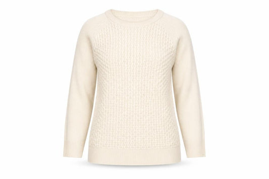 Front view of Originals women’s beige jumper, size S