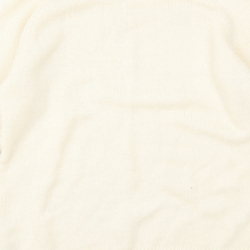Womens UK Size S Originals Beige Pullover Jumper