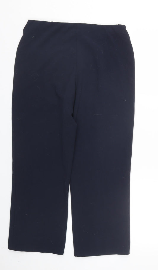 Autonomy Womens Blue   Trousers  Size 12 L23 in