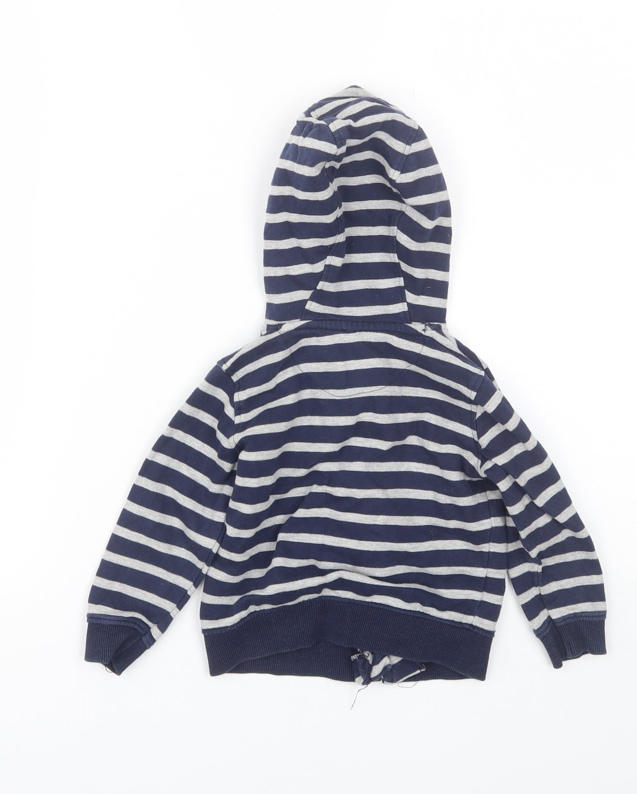 Lullaby Baby Blue Striped  Full Zip Jumper Size 9-12 Months