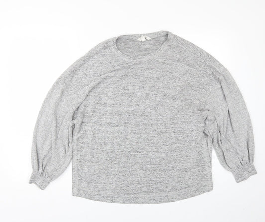 Womens UK Size M H&M Grey Pullover Jumper