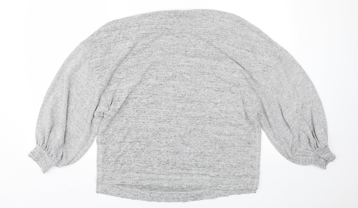 Womens UK Size M H&M Grey Pullover Jumper