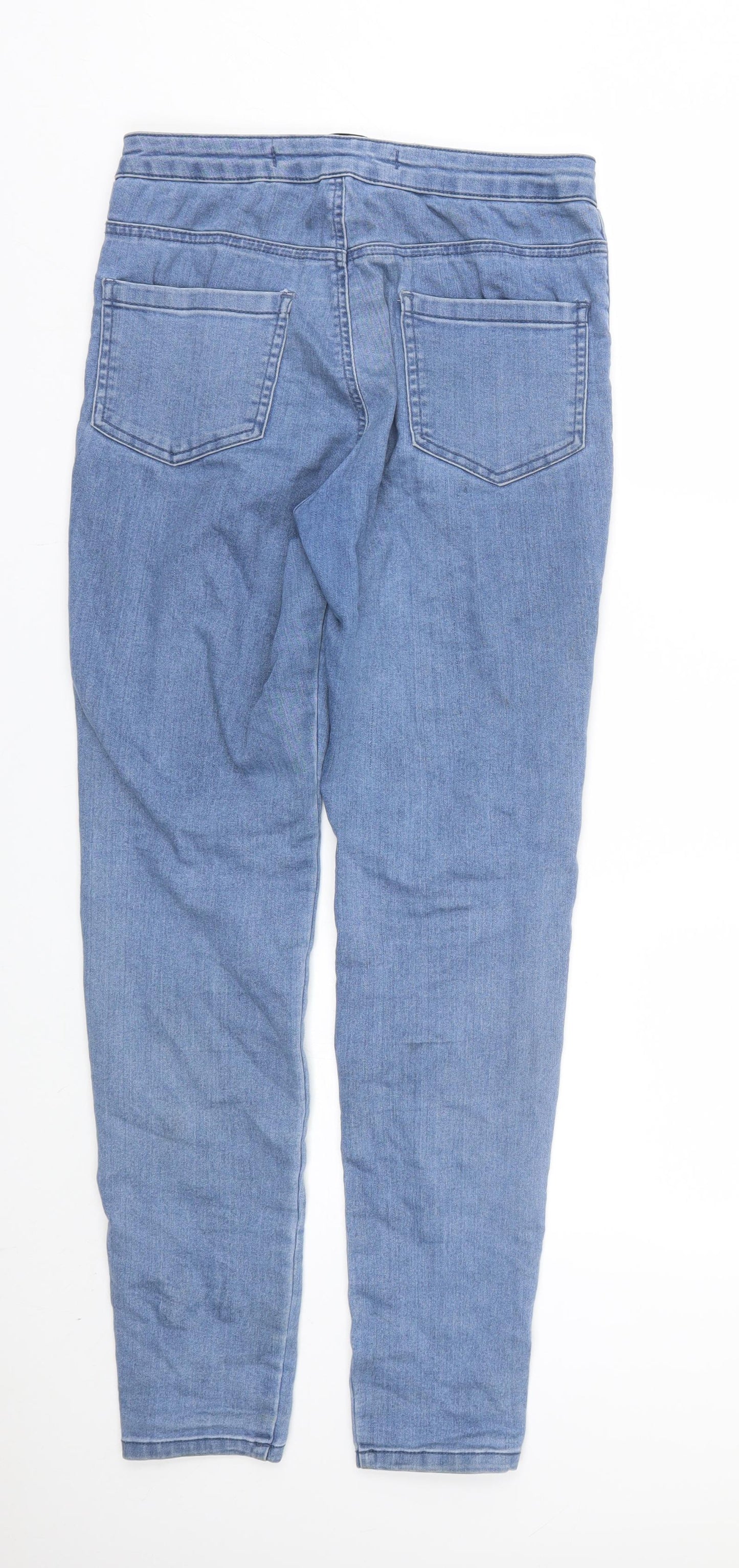 Primark Womens Blue  Denim Skinny Jeans Size 10 L29 in