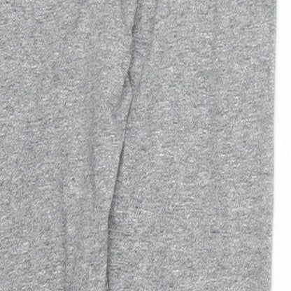 Primark Girls Grey Striped  Capri Trousers Size 5-6 Years