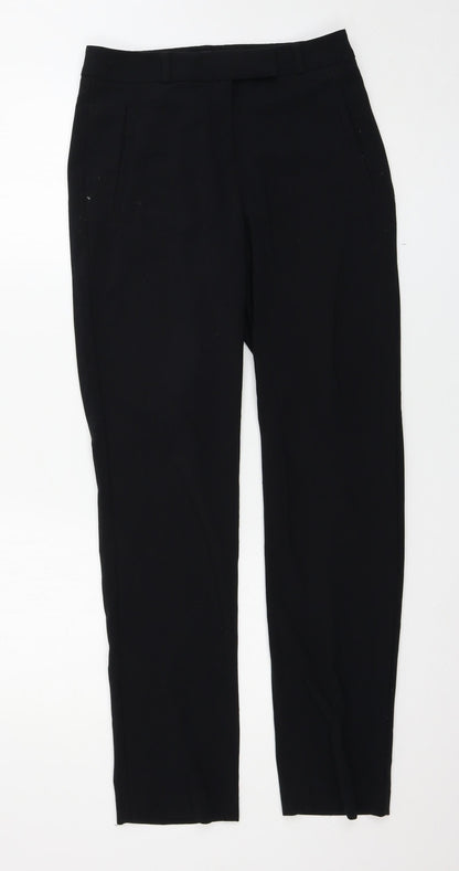 Womens UK Size 8 Marks and Spencer Regular Fit  Black Trousers