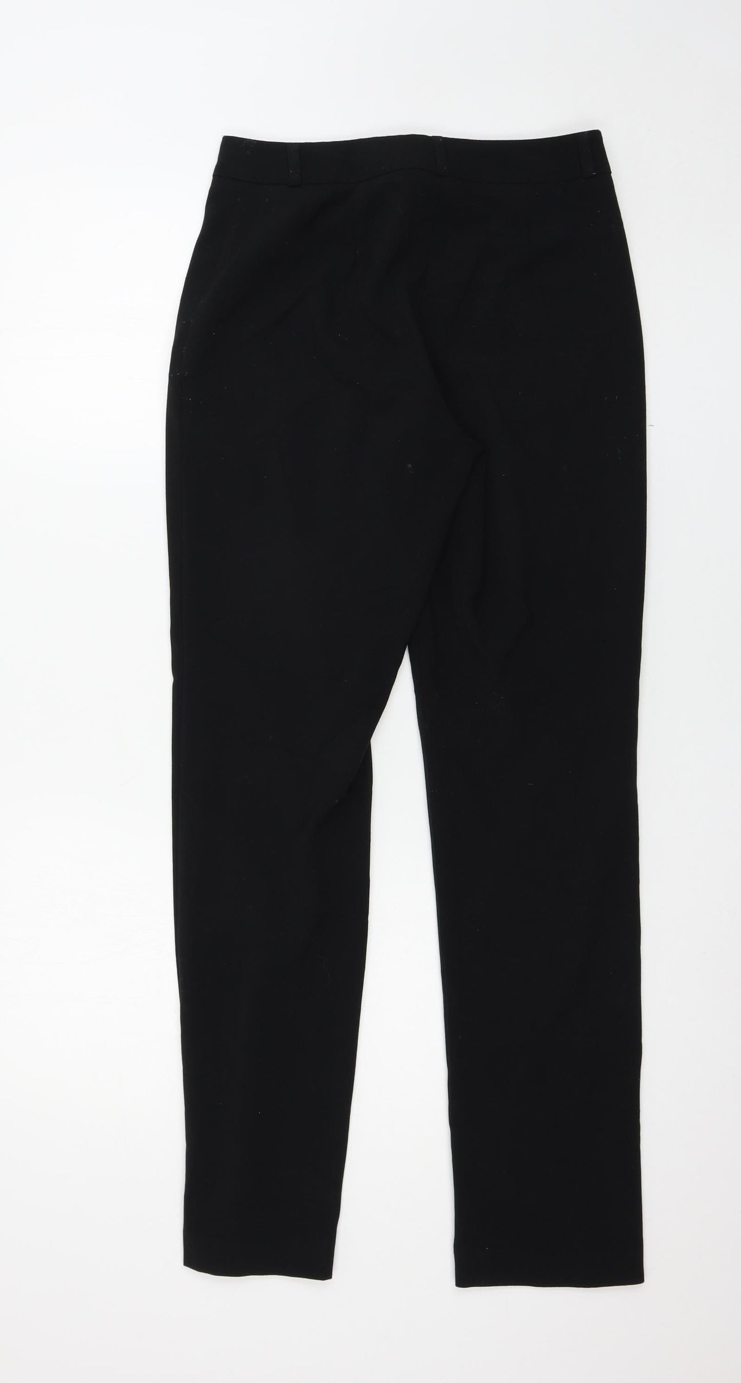 Womens UK Size 8 Marks and Spencer Regular Fit  Black Trousers