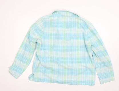 Karen Neuburger Womens Multicoloured Check  Top Pyjama Set Size XL