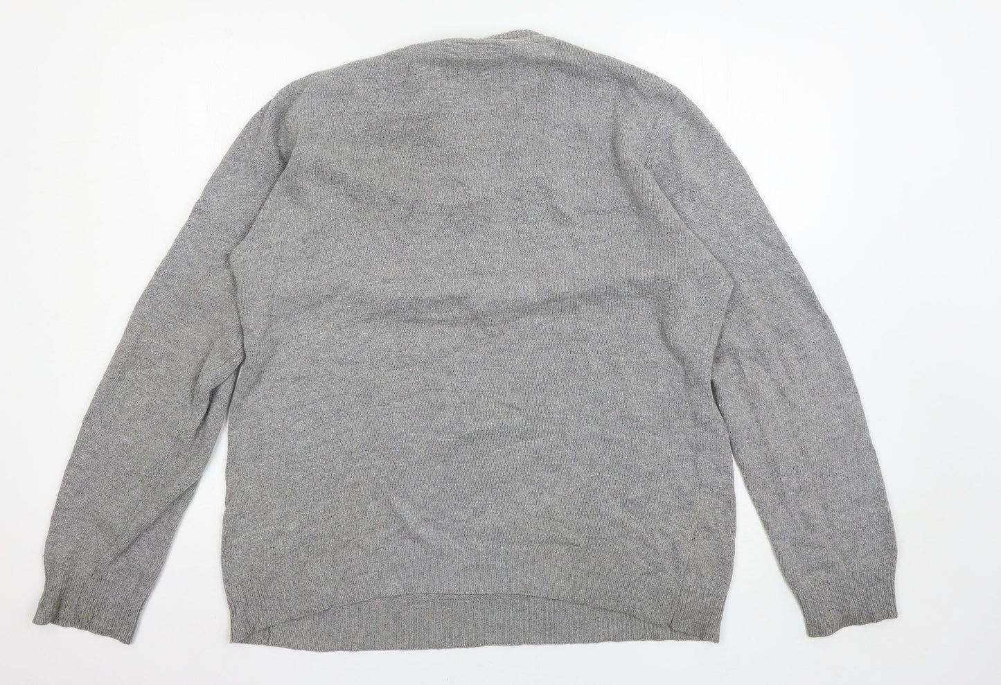 Twisted Soul Mens Grey   Pullover Jumper Size L