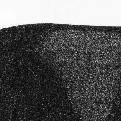 Womens UK Size M BM Black Cardigan Jumper