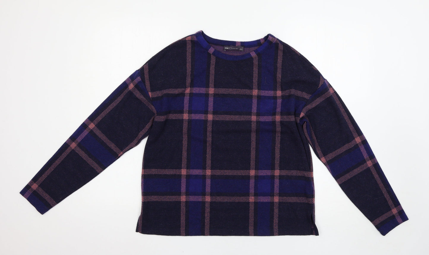 Womens UK Size 10 Marks and Spencer Multicoloured Pullover Jumper