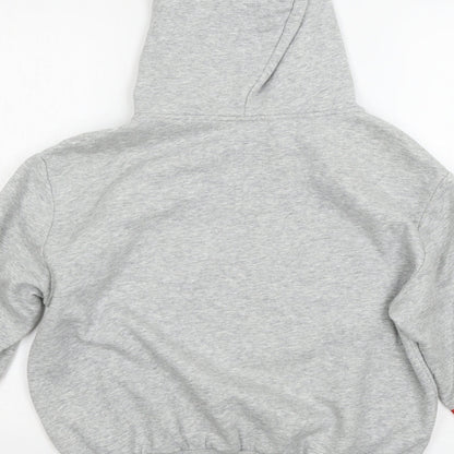 H&M Womens Grey   Pullover Hoodie Size S