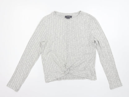 Primark Womens Grey   Pullover Jumper Size L