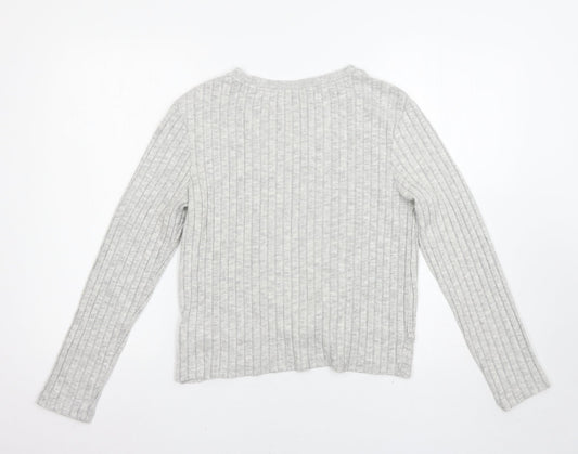 Primark Womens Grey   Pullover Jumper Size L