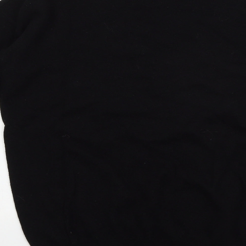 He Love Me He Loves Me Not Womens Black   Pullover Jumper Size 12