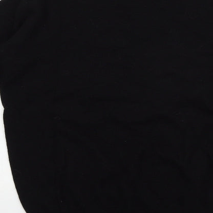 He Love Me He Loves Me Not Womens Black   Pullover Jumper Size 12