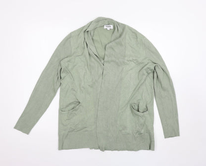 Eleven Womens Green   Cardigan Jumper Size M