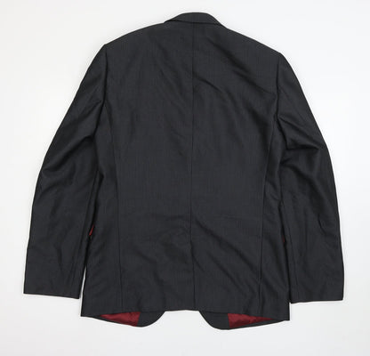 Mens UK Size 40 NEXT Regular Grey Suit Jacket