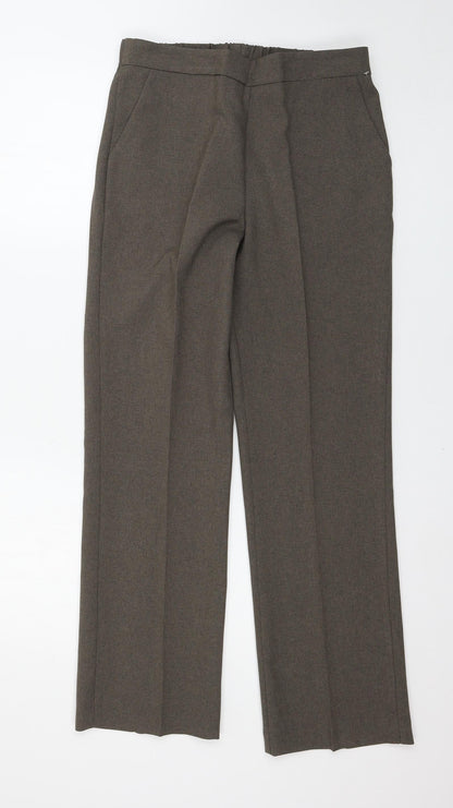 Bonmarché Womens Brown   Trousers  Size 10 L29 in