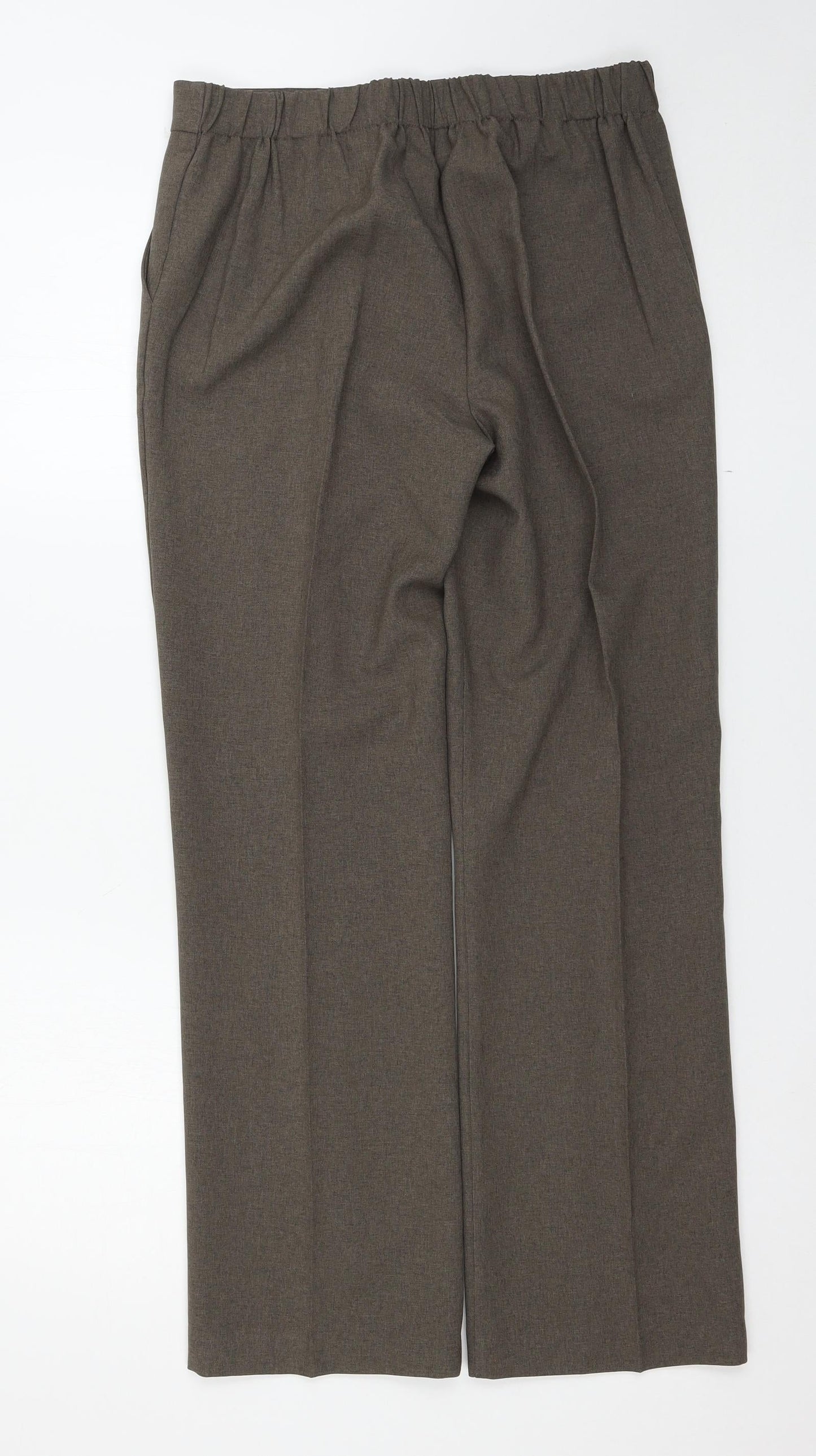 Bonmarché Womens Brown   Trousers  Size 10 L29 in
