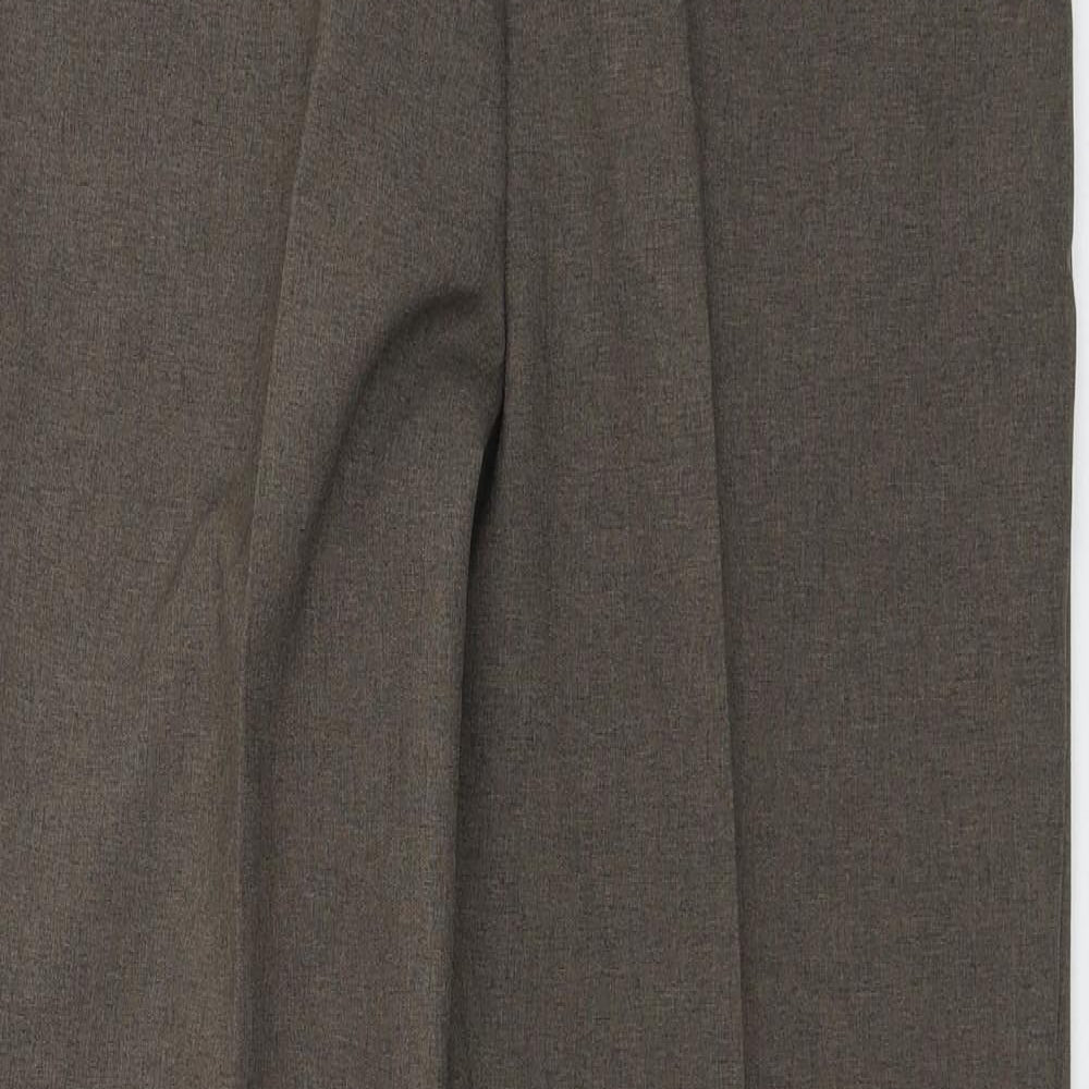 Bonmarché Womens Brown   Trousers  Size 10 L29 in