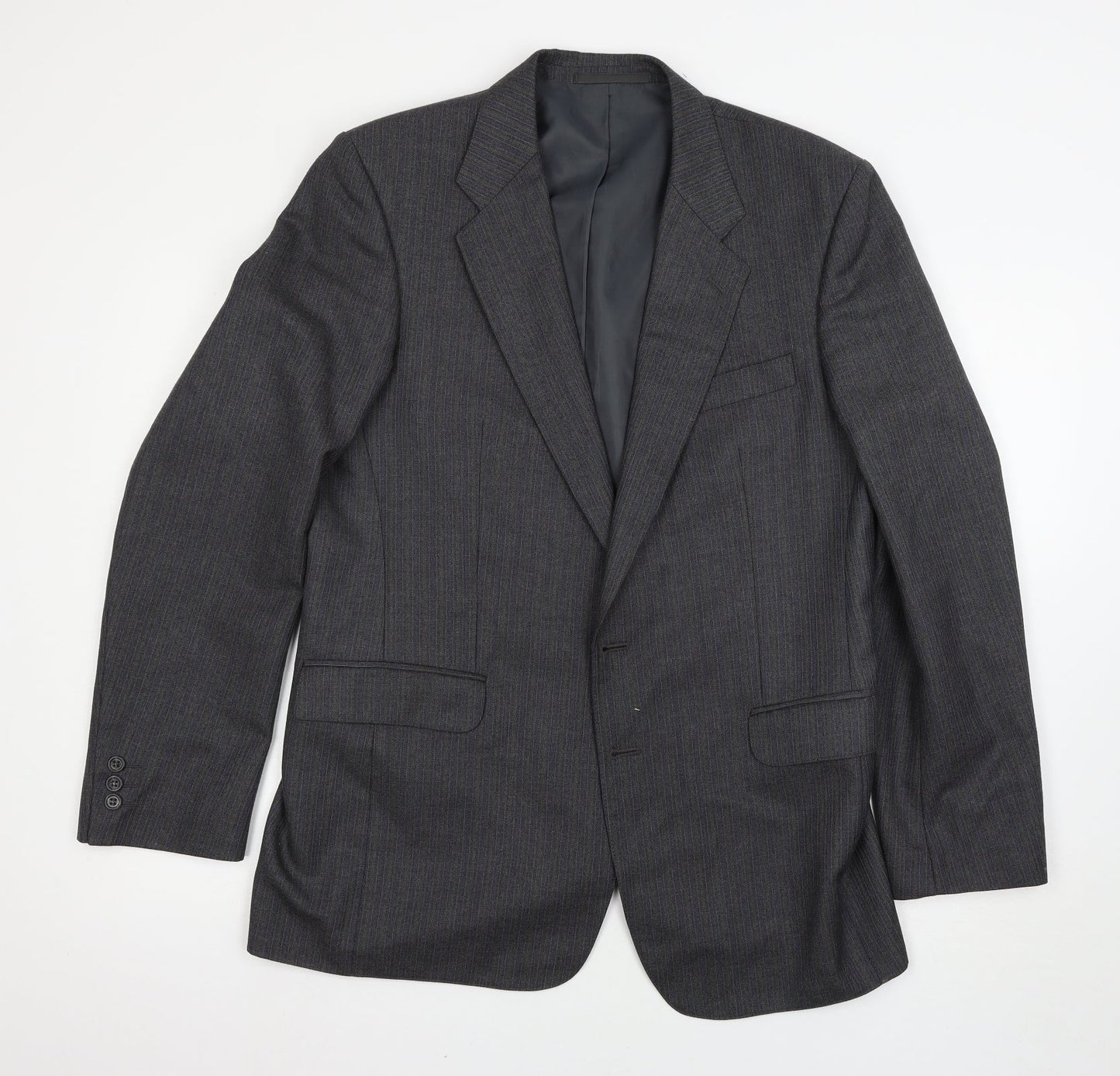 Mens UK Size 40 Greenwoods Regular Grey Suit Jacket