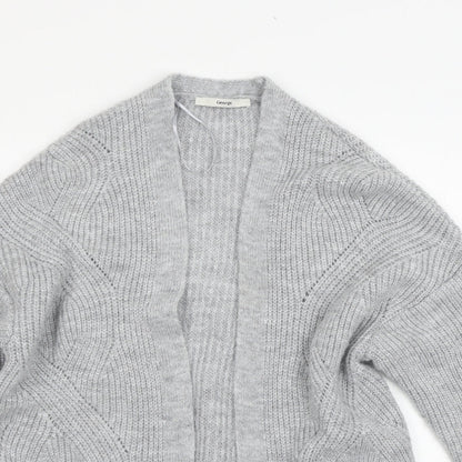 George Womens Grey   Cardigan Jumper Size XS