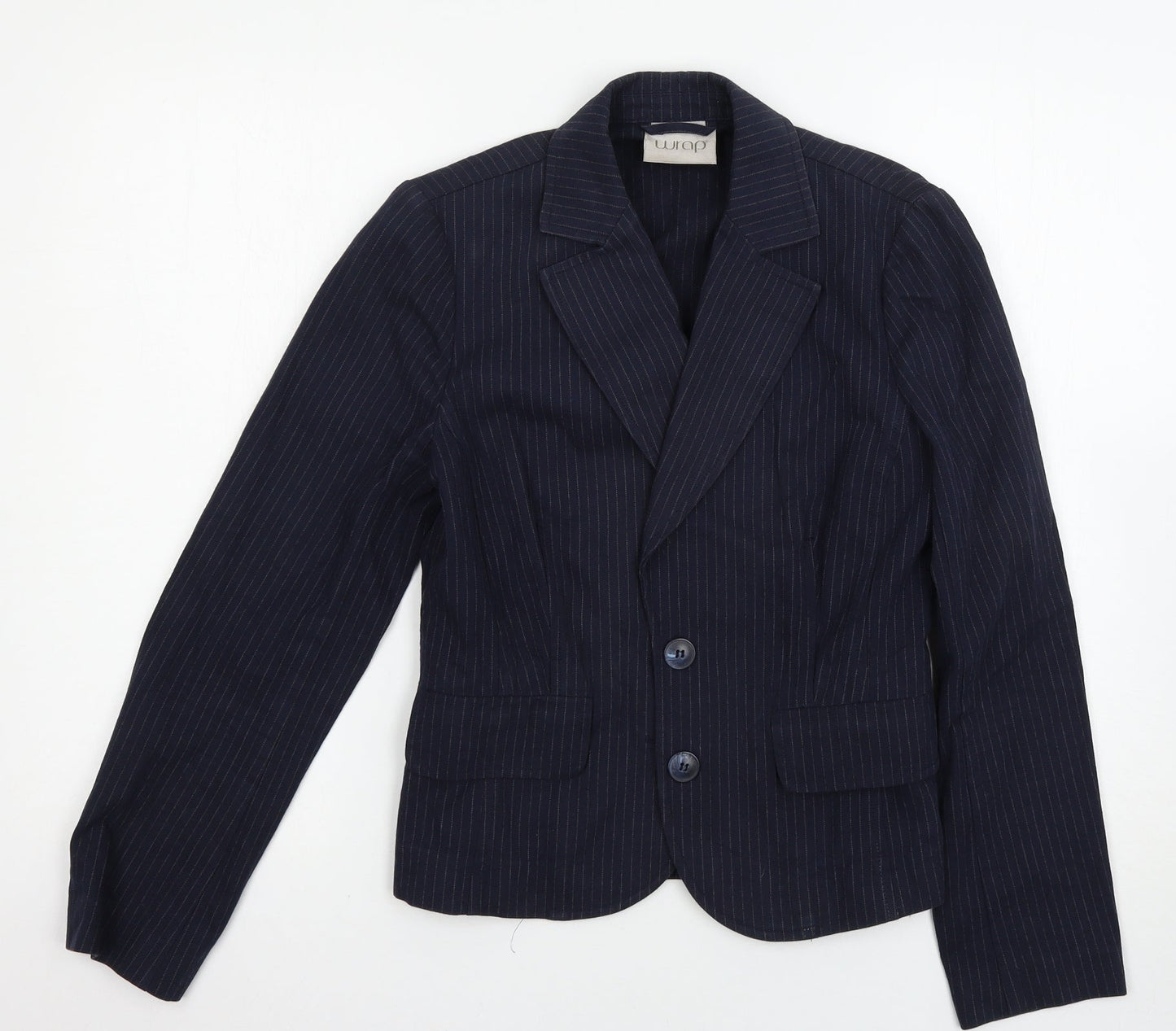 wrap Womens Blue   Jacket Blazer Size 10