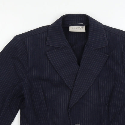 wrap Womens Blue   Jacket Blazer Size 10