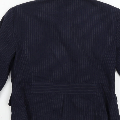 wrap Womens Blue   Jacket Blazer Size 10