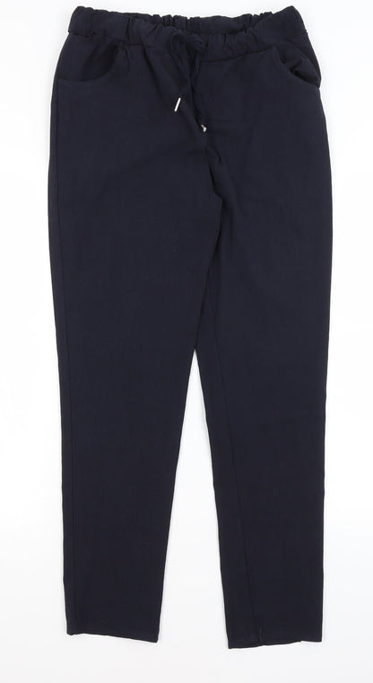 Port Original Womens Blue   Trousers  Size 10 L28 in