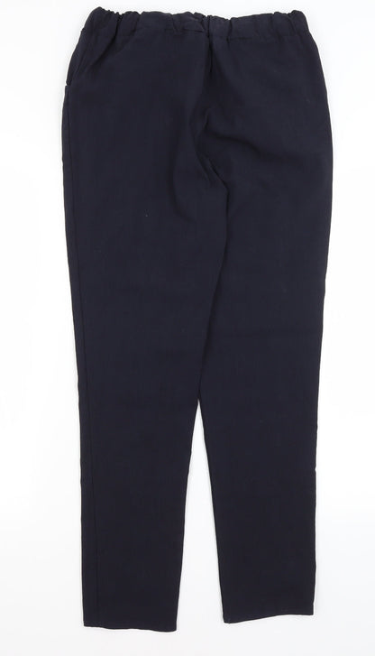 Port Original Womens Blue   Trousers  Size 10 L28 in
